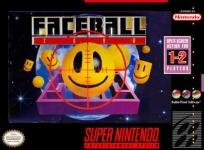 Faceball 2000 | Super Nintendo | Retro oyunları ücretsiz çevrimiçi oynayın, Emülatör oyunlarını ücretsiz çevrimiçi oynayın