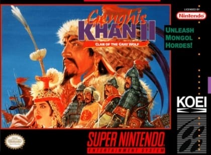 Cengiz Han II: Bozkurt Klanı | Super Nintendo | Retro oyunları ücretsiz çevrimiçi oynayın, Emülatör oyunlarını ücretsiz çevrimiçi oynayın
