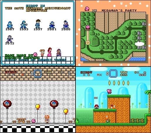 Kirby ve Megaman'ın 29. Yıl Macerası | Super Nintendo | Retro oyunları ücretsiz çevrimiçi oynayın, Emülatör oyunlarını ücretsiz çevrimiçi oynayın