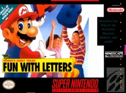 Mario'nun İlk Yılları: Harflerle Eğlence | Super Nintendo | Retro oyunları ücretsiz çevrimiçi oynayın, Emülatör oyunlarını ücretsiz çevrimiçi oynayın