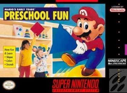 Mario'nun Erken Yılları: Okul Öncesi Eğlence | Super Nintendo | Retro oyunları ücretsiz çevrimiçi oynayın, Emülatör oyunlarını ücretsiz çevrimiçi oynayın
