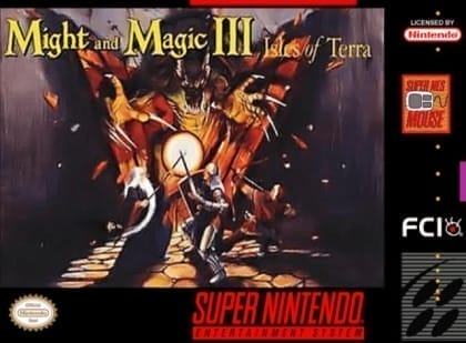 Might and Magic III: Terra Adaları | Super Nintendo | Retro oyunları ücretsiz çevrimiçi oynayın, Emülatör oyunlarını ücretsiz çevrimiçi oynayın