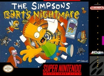 Simpsonlar: Bart'ın Kâbusu | Super Nintendo | Retro oyunları ücretsiz çevrimiçi oynayın, Emülatör oyunlarını ücretsiz çevrimiçi oynayın