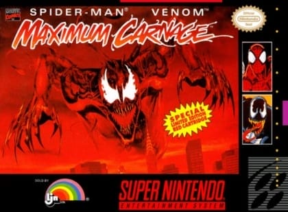 Örümcek Adam ve Venom - Maximum Carnage | Super Nintendo | Retro oyunları ücretsiz çevrimiçi oynayın, Emülatör oyunlarını ücretsiz çevrimiçi oynayın