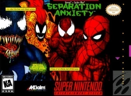 Spider-Man & Venom - Separation Anxiety | Super Nintendo | Retro oyunları ücretsiz çevrimiçi oynayın, Emülatör oyunlarını ücretsiz çevrimiçi oynayın