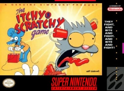 The Itchy & Scratchy Game | Super Nintendo | Retro oyunları ücretsiz çevrimiçi oynayın, Emülatör oyunlarını ücretsiz çevrimiçi oynayın