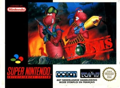 Worms | Super Nintendo | Retro oyunları ücretsiz çevrimiçi oynayın, Emülatör oyunlarını ücretsiz çevrimiçi oynayın