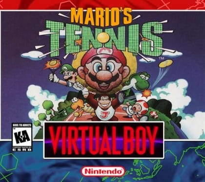 Mario's Tennis | Virtual Boy | Retro oyunları ücretsiz çevrimiçi oynayın, Emülatör oyunlarını ücretsiz çevrimiçi oynayın